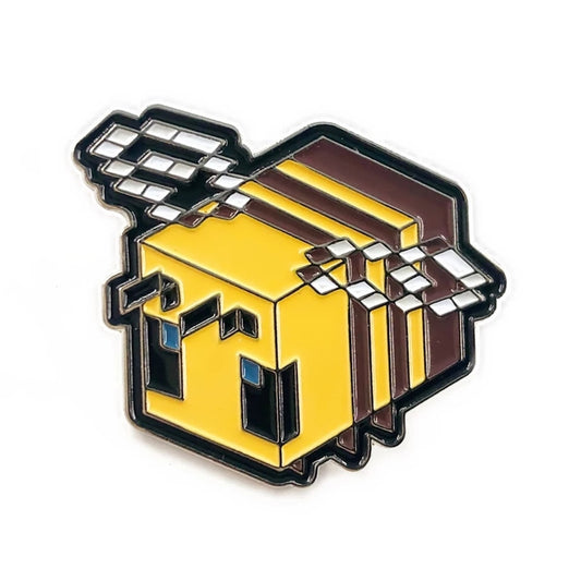 Pin - pixelated bee