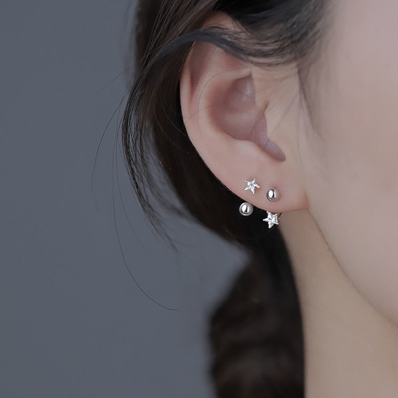 Star earrings