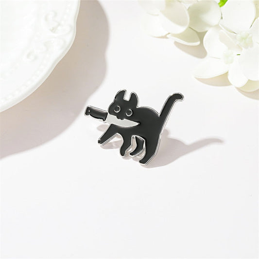 Cat-shaped pin