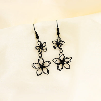 Hanging earrings - flowers