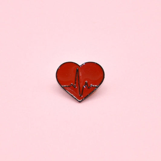 Heart pin