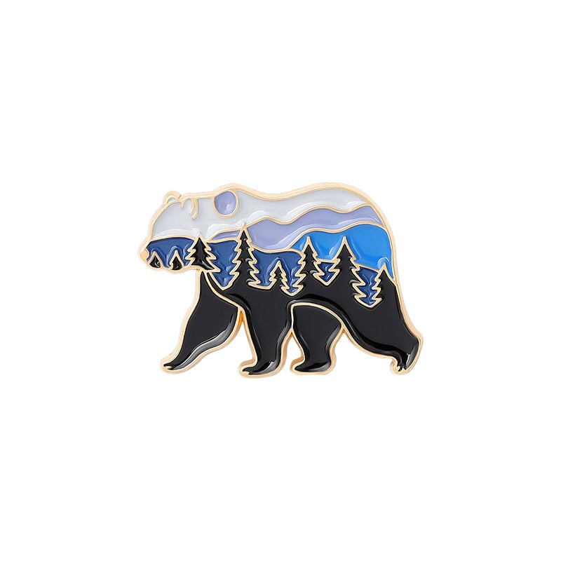 Pins - forest animals