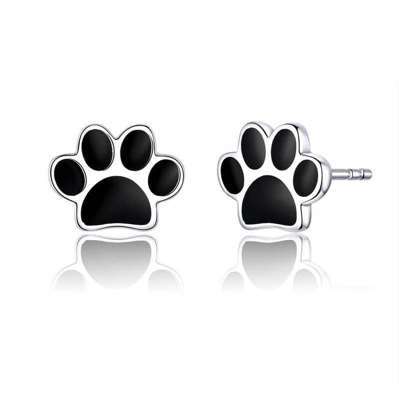 Paw earrings