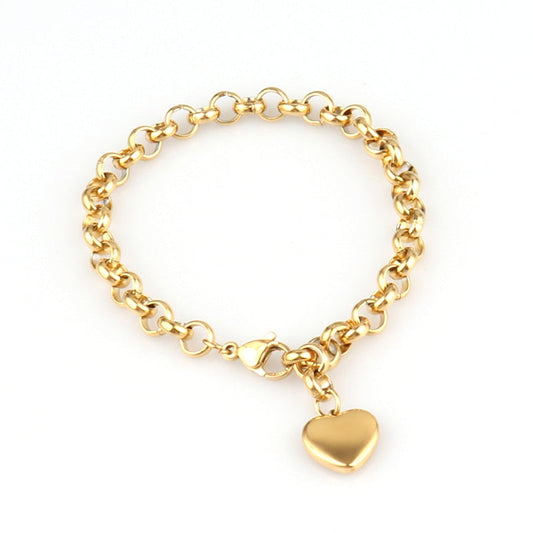 Bracelet with a heart