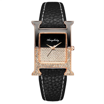 Elegant ladies quartz watch