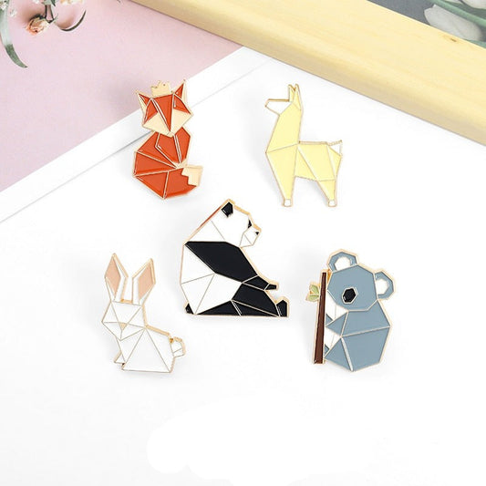 Pin - geometric animals