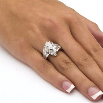 Cubic zirconia ring