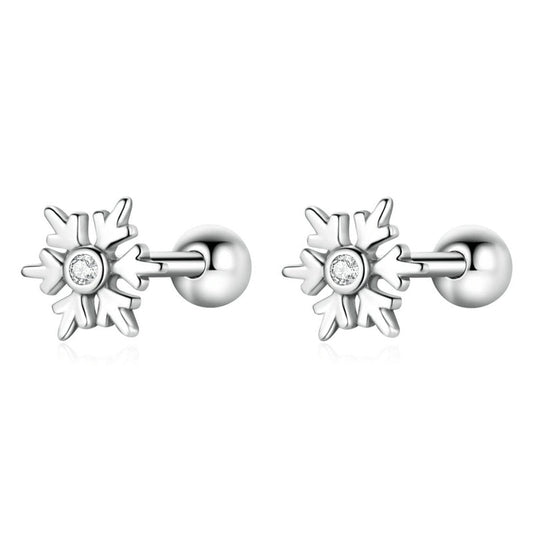 Earrings - snowflakes