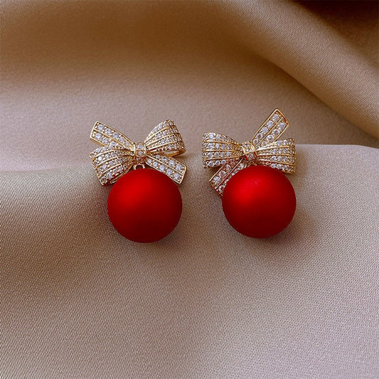 Bow earrings