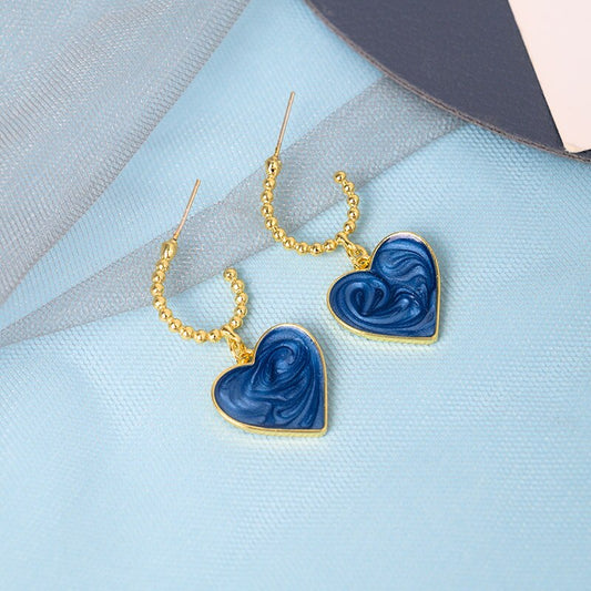 Heart earrings