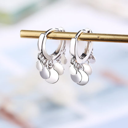 Hanging earrings