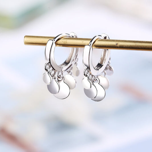 Hanging earrings