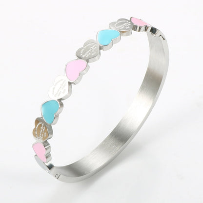 Bracelet with heart motif