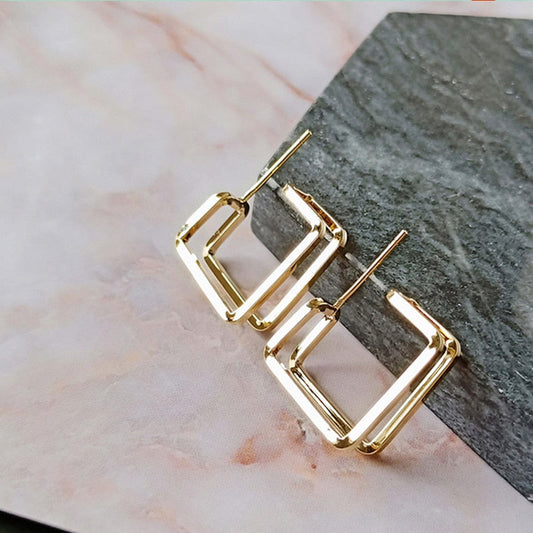 Geometric earrings