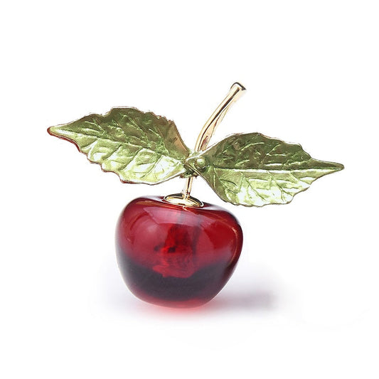 Brooch - apple