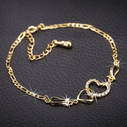 Bracelet with a heart motif