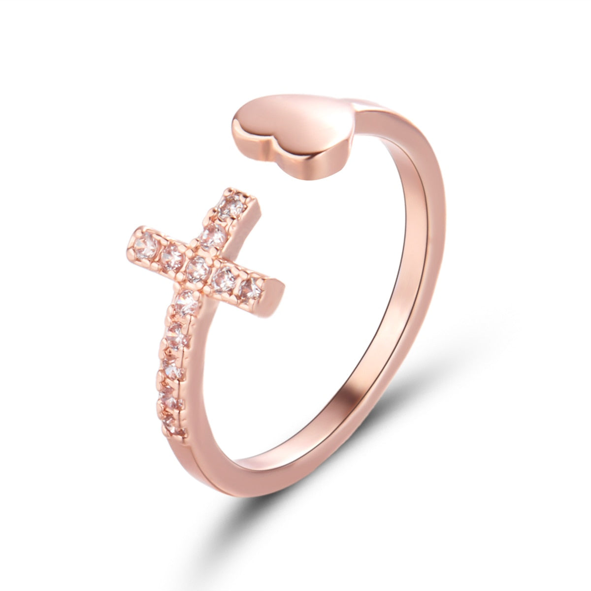 Ring with a cross