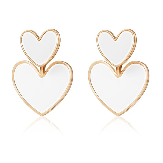 Heart earrings