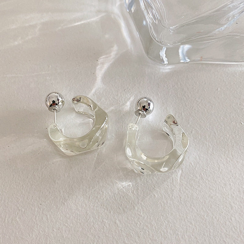 Acrylic earrings