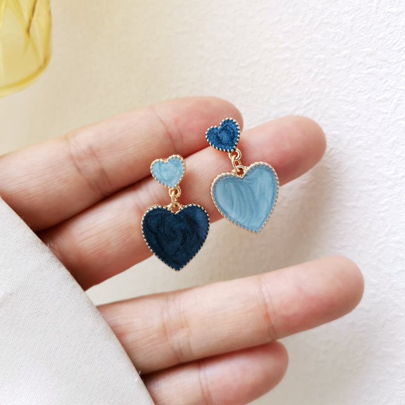 Heart earrings