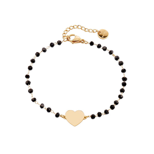 Simple bracelet with a heart