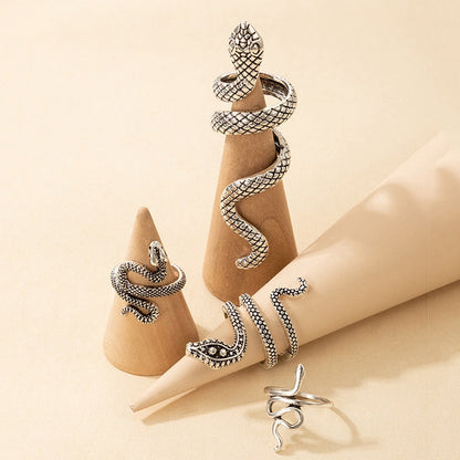 Snake Rings Set