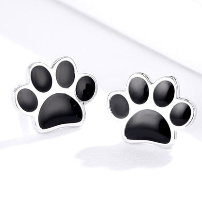 Paw earrings