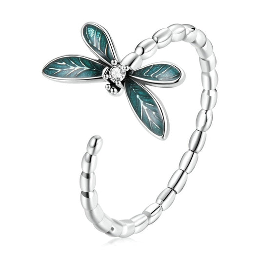 Open ring - dragonfly