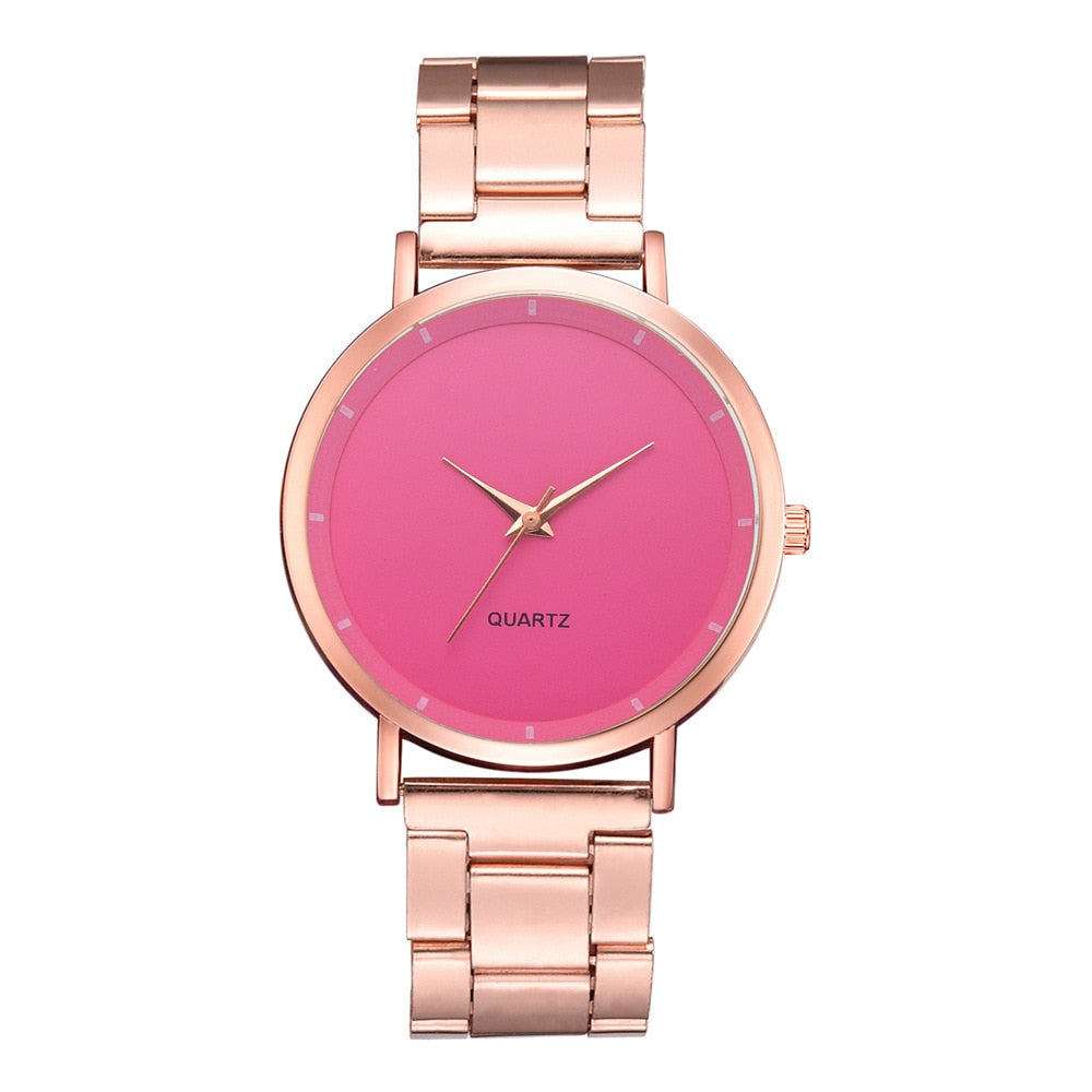 Elegant ladies watch on a bracelet