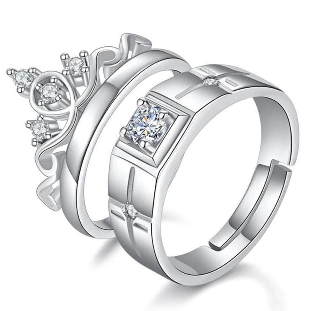 Crown ring set