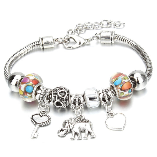 Modular charms bracelet