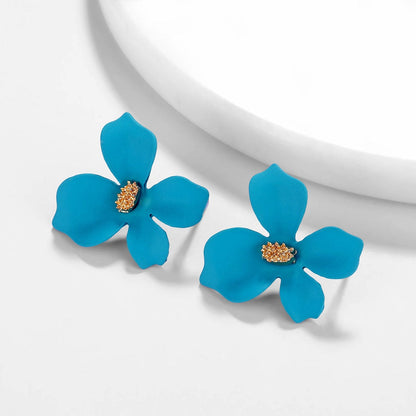 Earrings - flowers