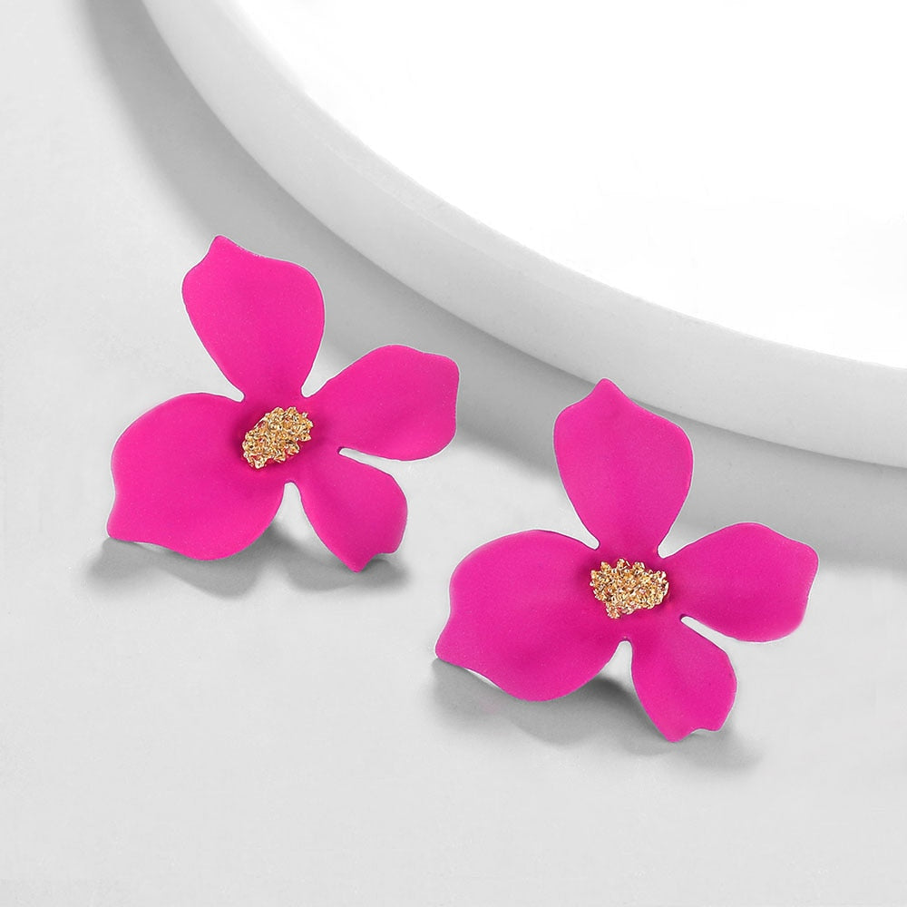 Earrings - flowers