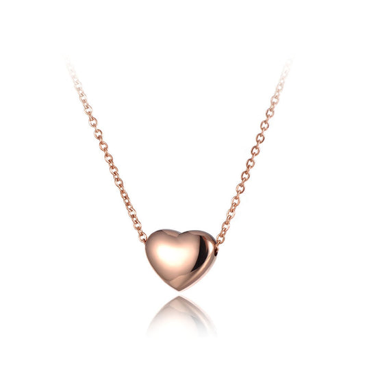 Minimalist necklace - heart