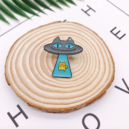 Pin - UFO cat