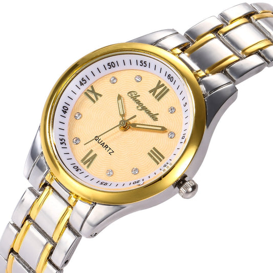 Classic ladies watch on a bracelet