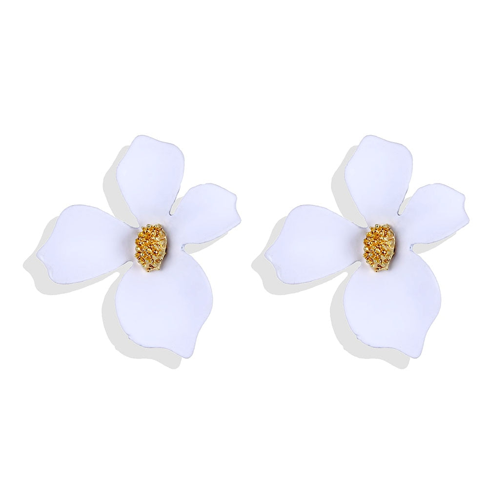 Earrings - flowers