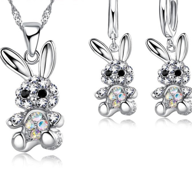 Jewelry set - bunnies