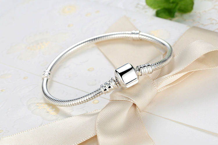 Modular silver bracelet