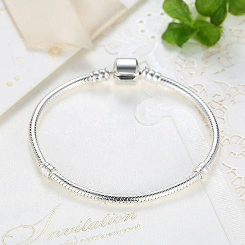 Modular silver bracelet