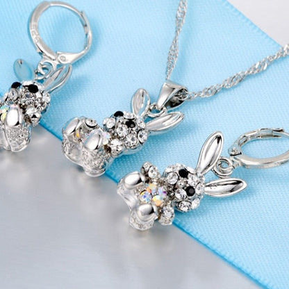 Jewelry set - bunnies