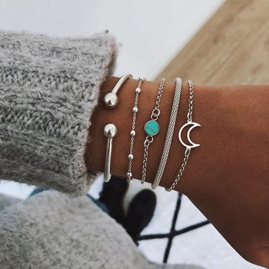 A set of bracelets