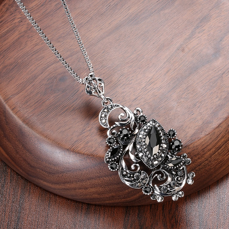 Necklace with an eyelet