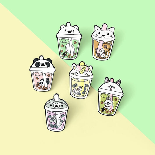 Bubble Tea pins