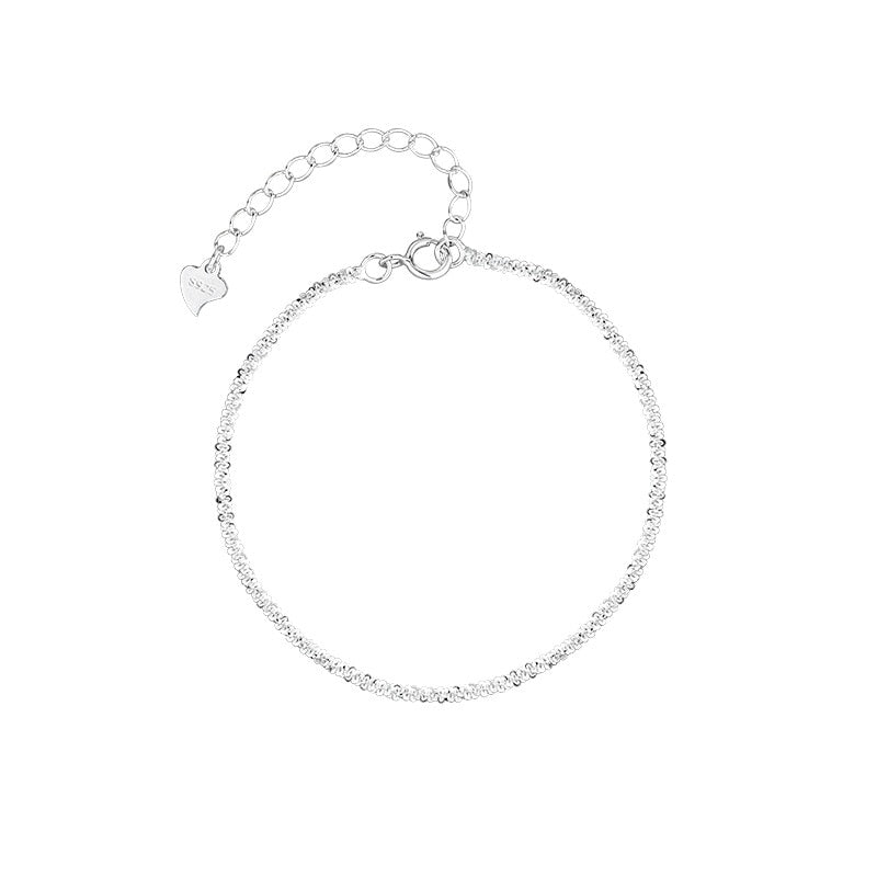 Silver minimalist bracelet