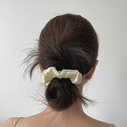 Silk hair scrunchie