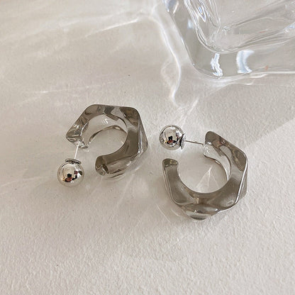 Acrylic earrings