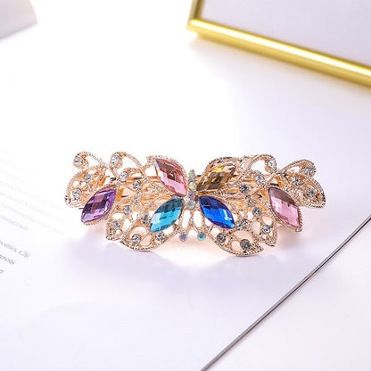 Hair clip with butterfly motif