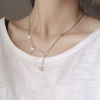 Necklace with stars