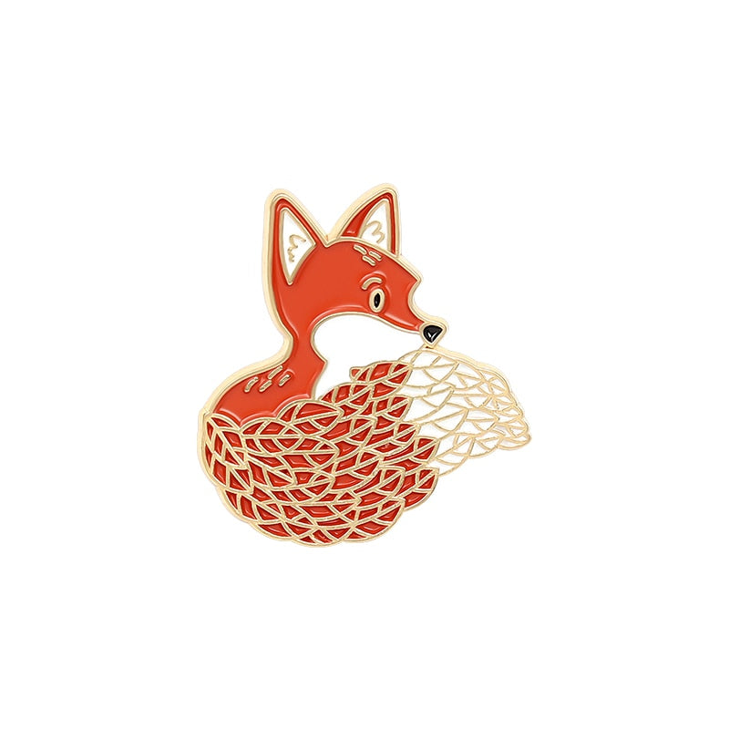 Pins - forest animals